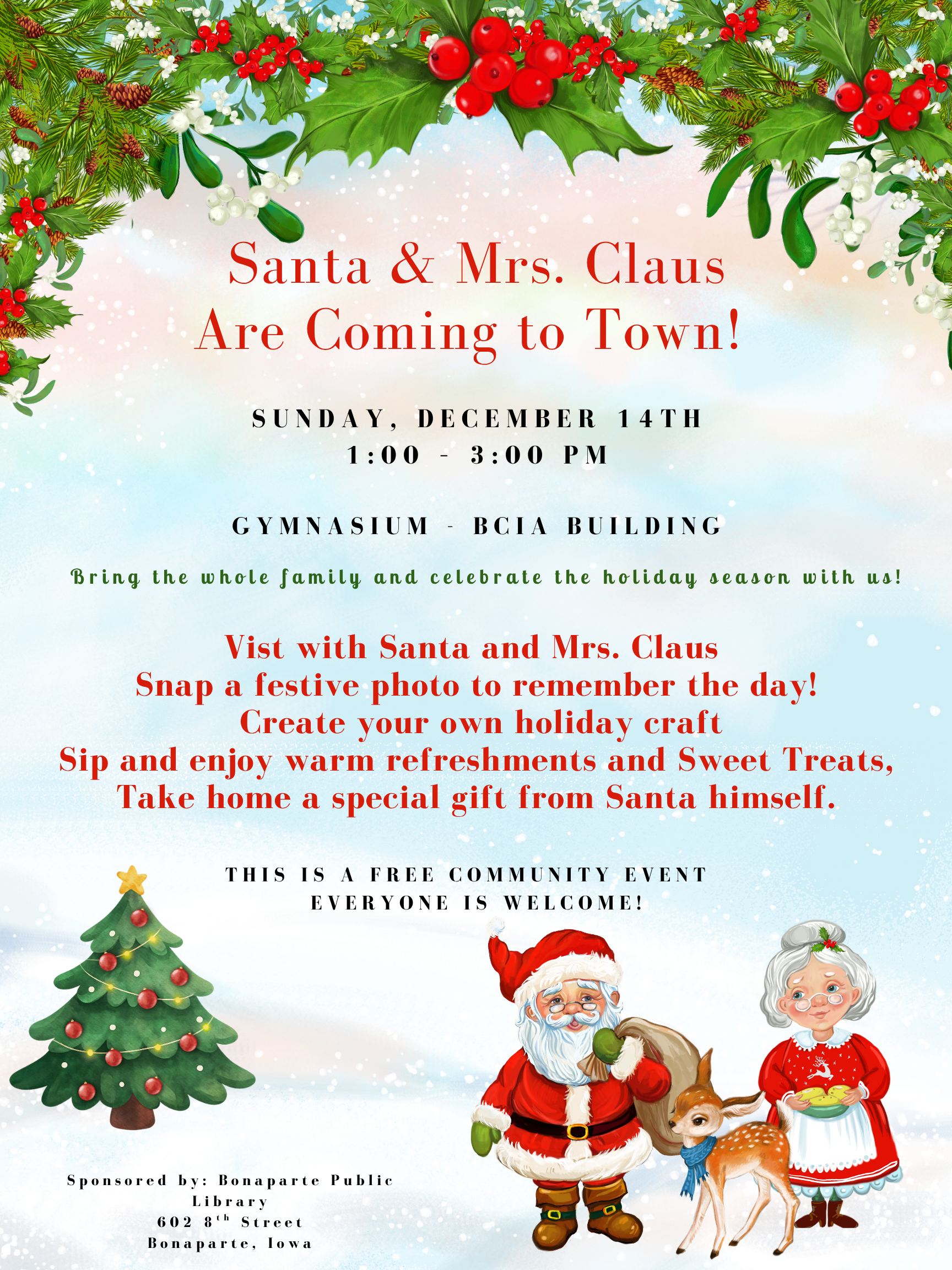 Santa and Mrs Claus Christmas Poster (1).png